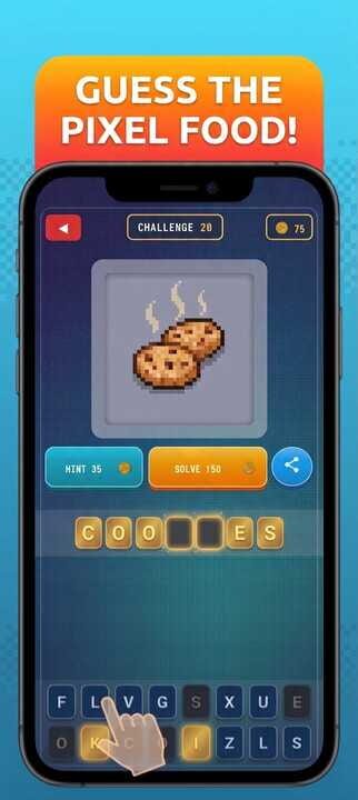 Food Guess: Pixel Art Trivia