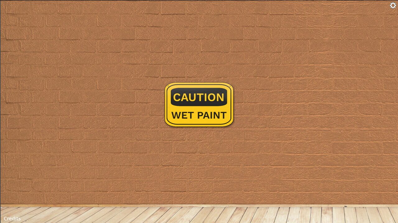 Caution Wet Paint