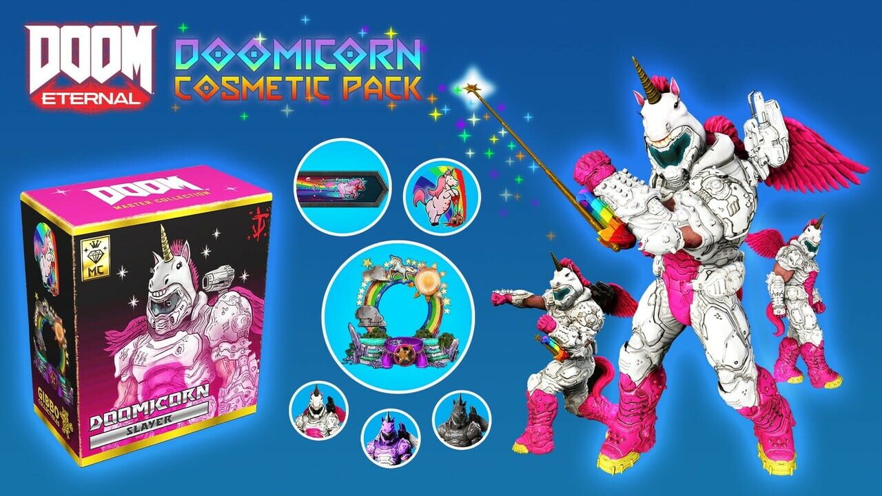 Doom Eternal: Doomicorn Master Collection Cosmetic Pack