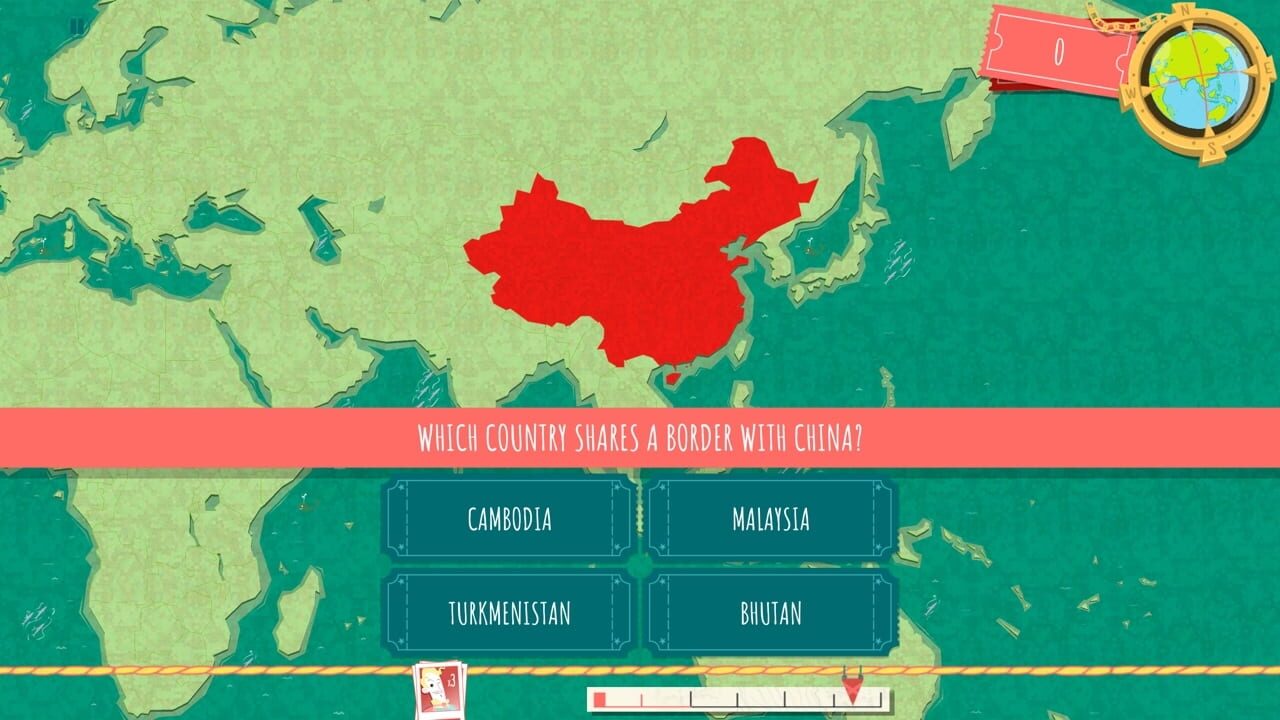 Worldly: Country & Maps Quiz