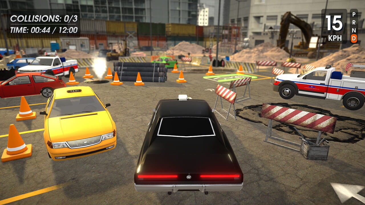 Parking Simulator: Retro Car Driving