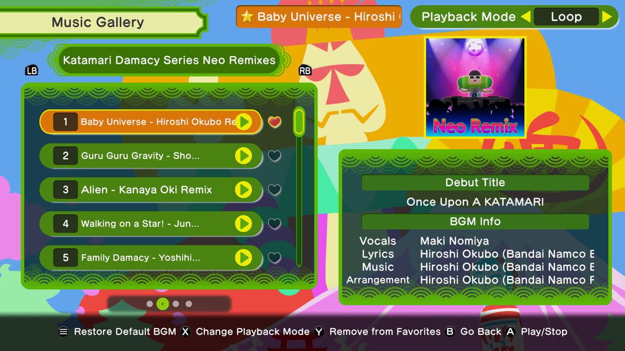 Once Upon a Katamari: Katamari Damacy Series Neo Remixes