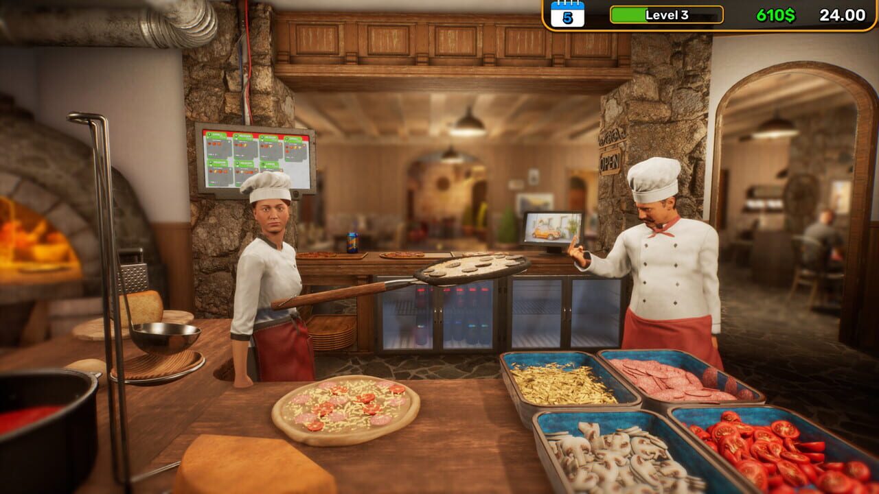 Pizza House Simulator
