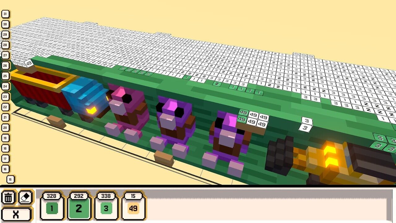 Coloring Voxels: Toy Store Pack