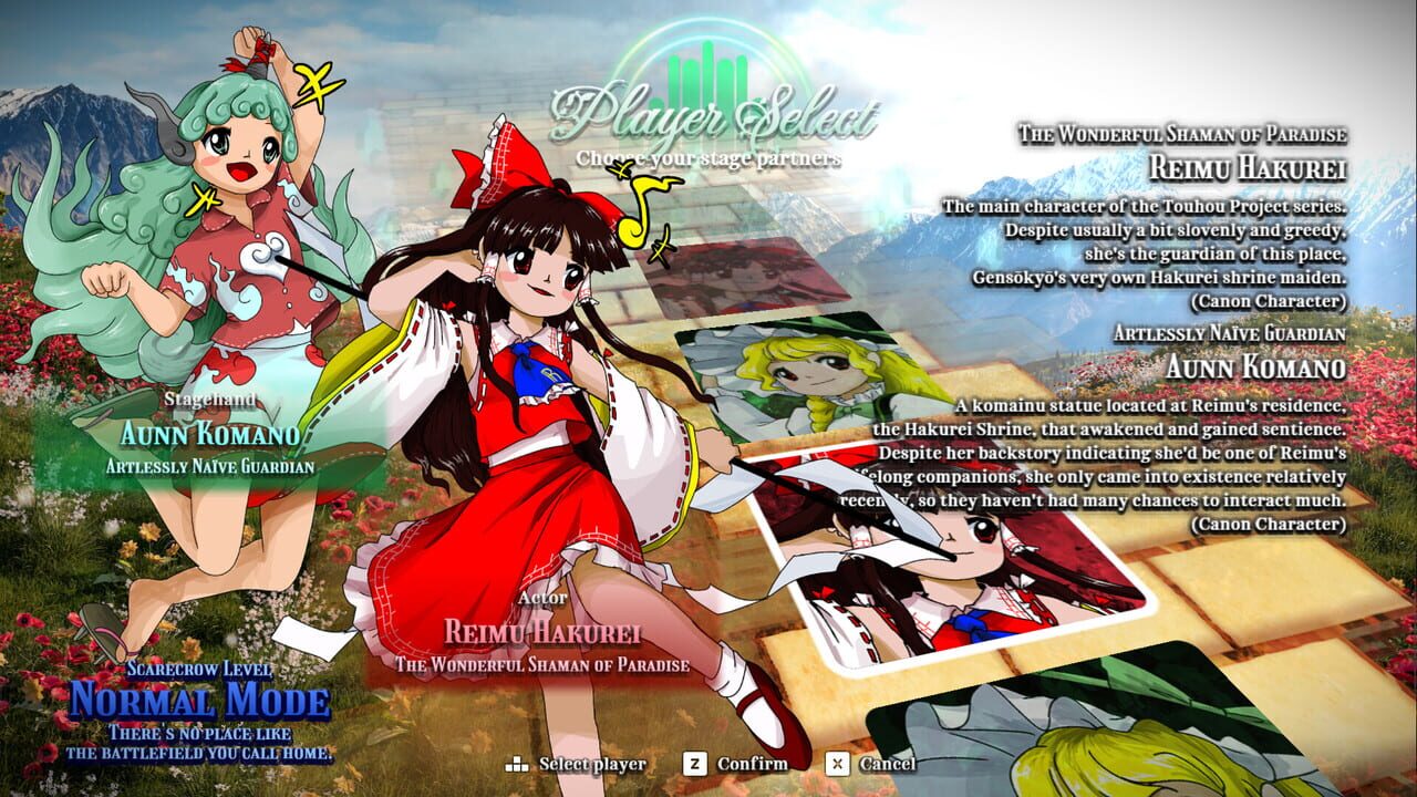 Touhou Sousenkyou: Land of Oracular Zeitgeist