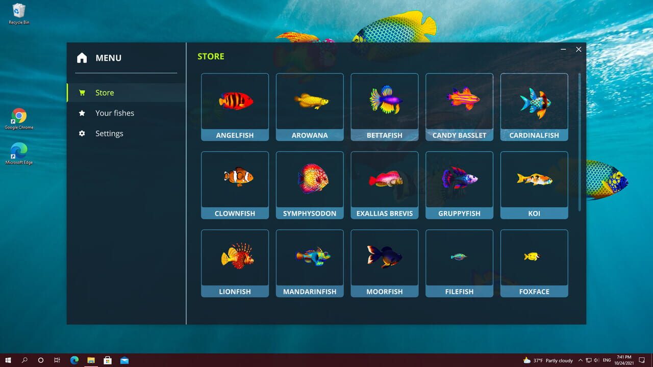 Virtual Aquarium