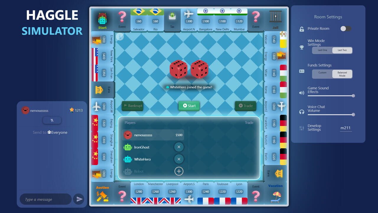 Haggle Simulator