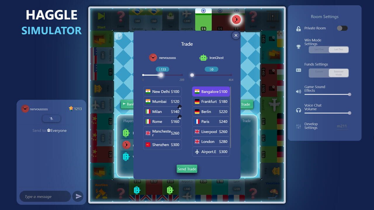 Haggle Simulator