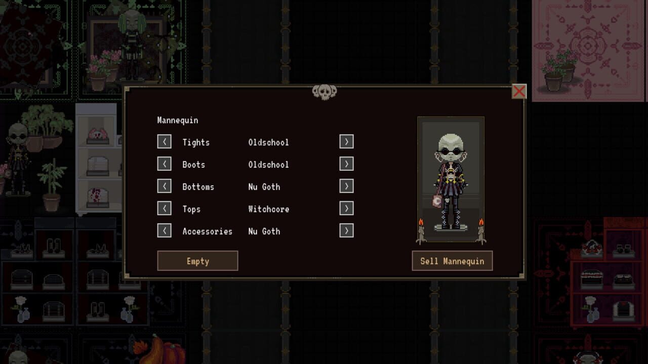 Crow’s Curated Closet: Shop Simulator