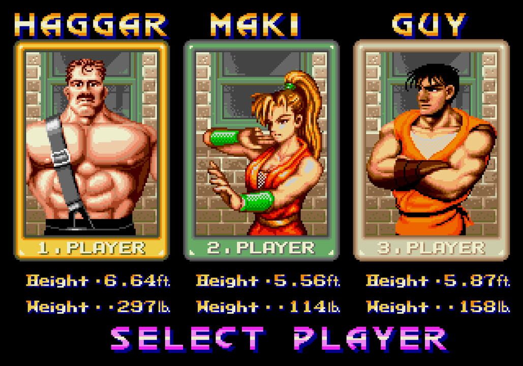 Final Fight MD