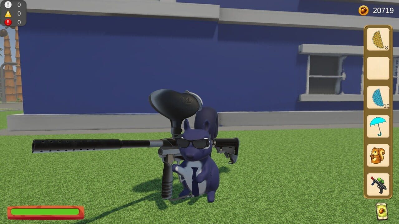 Squirrel University Simulator