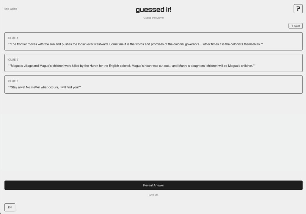 Guessed It!