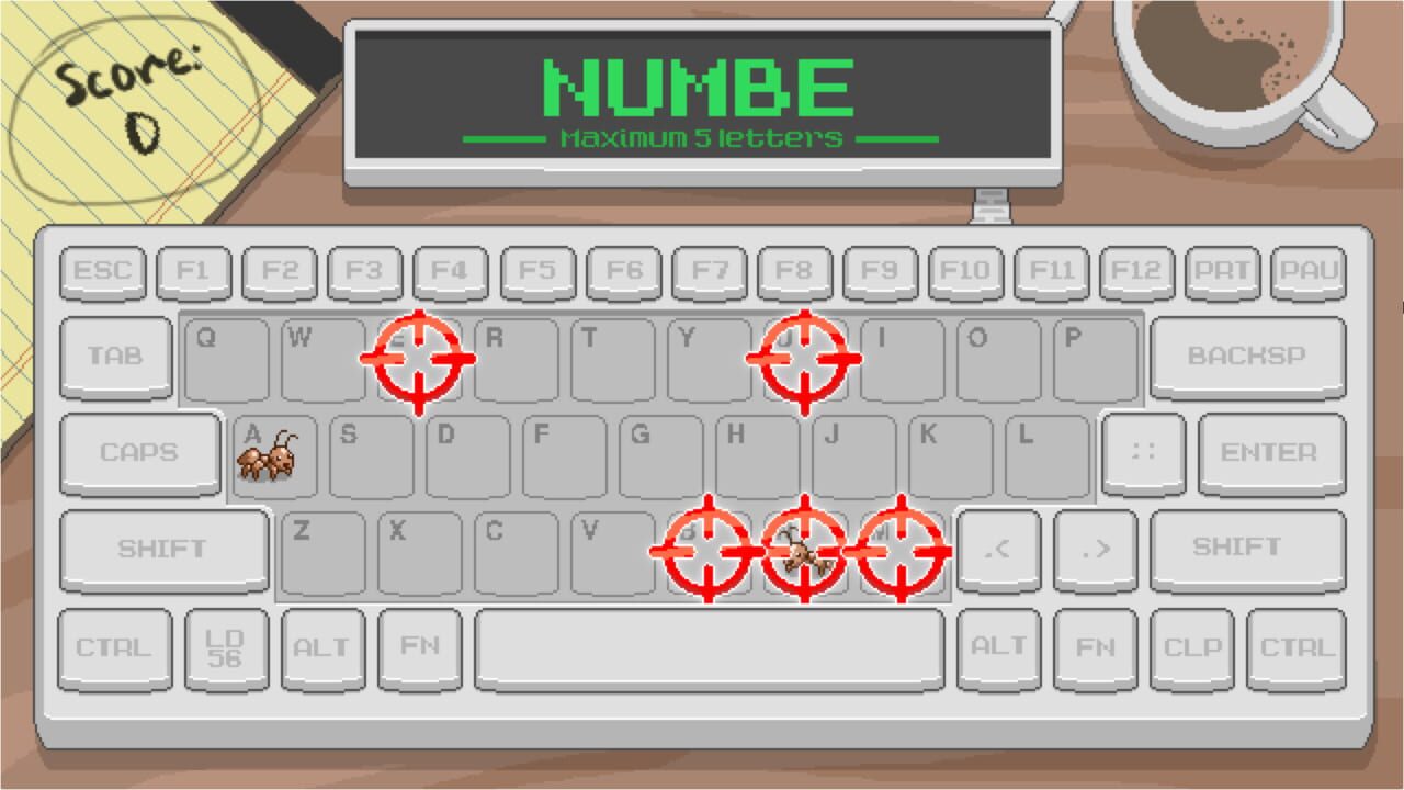 My Keyboard is Full of Ants!