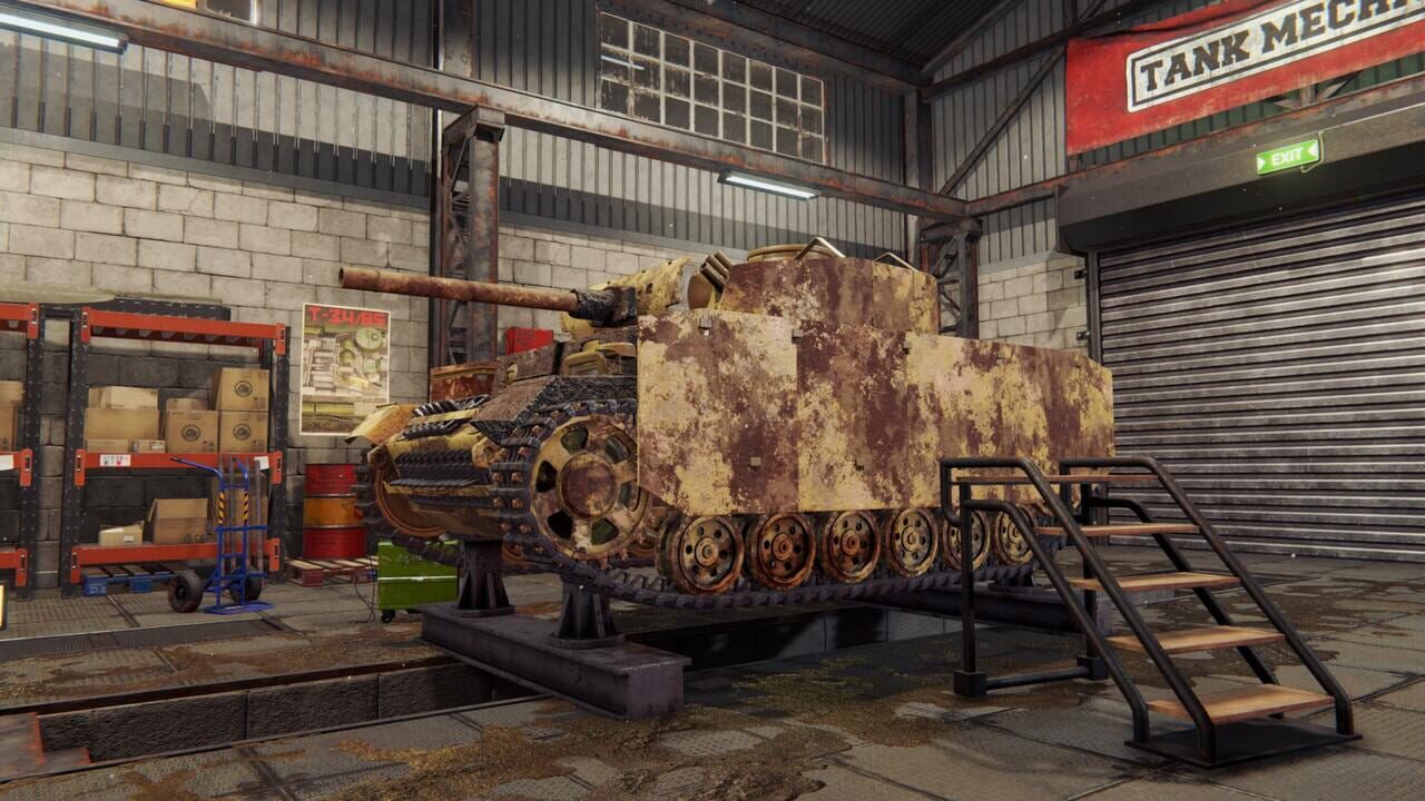 Tank Mechanic Simulator: Reinforced