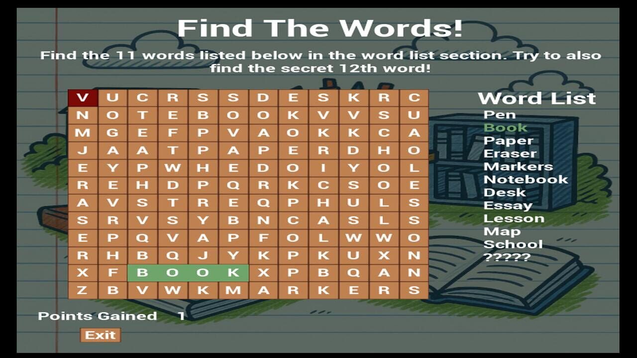 WordGrid Search