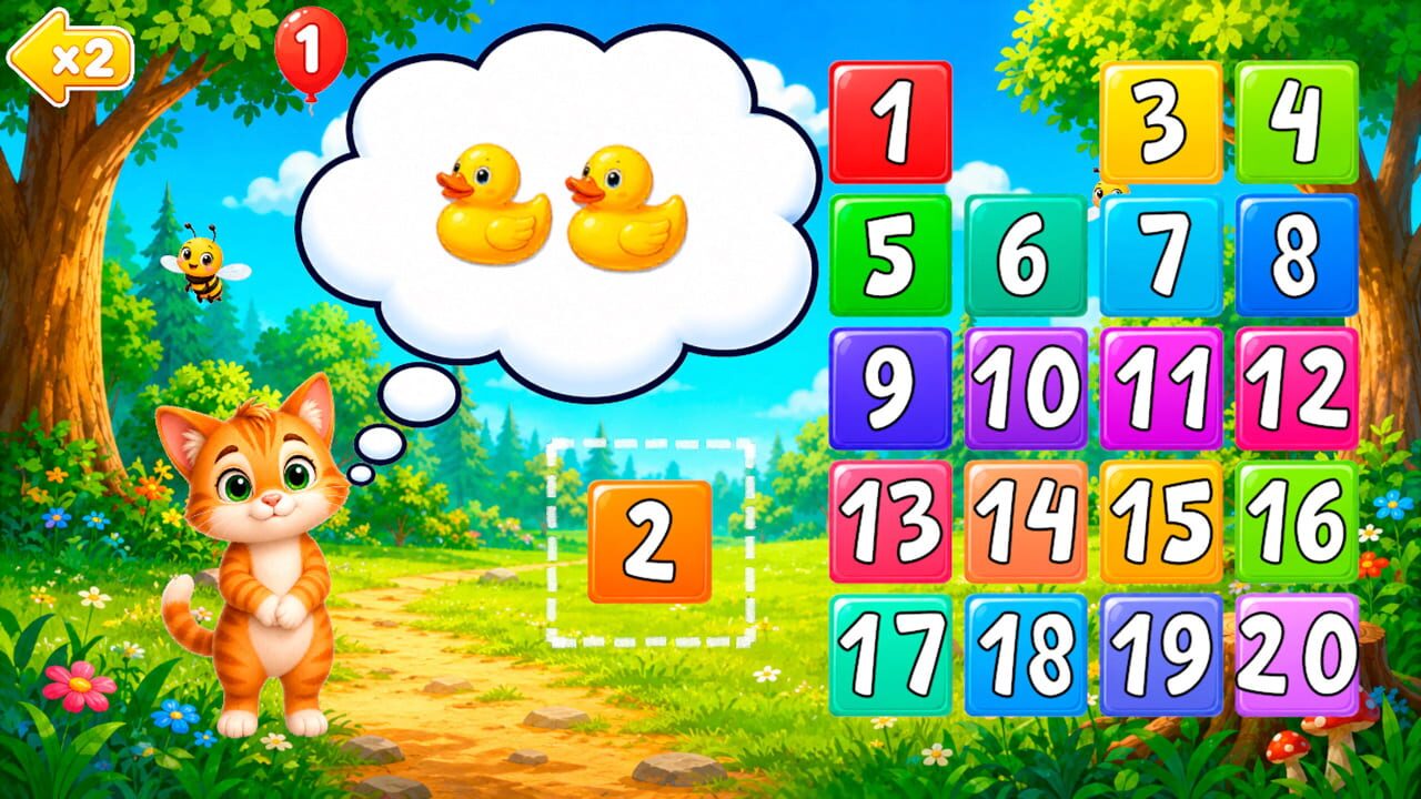 123 Early Learning Games for Kids, Toddlers, Babies: Language