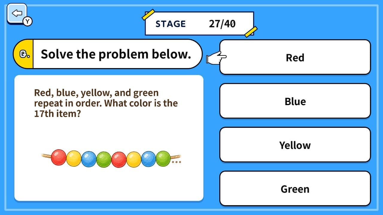 Brain Boost! Basic Math 4-Choice Quiz