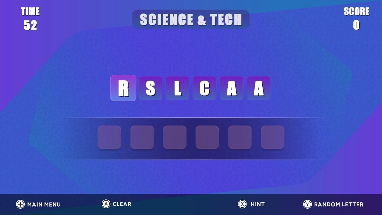 Letter Snap: Term Challenge