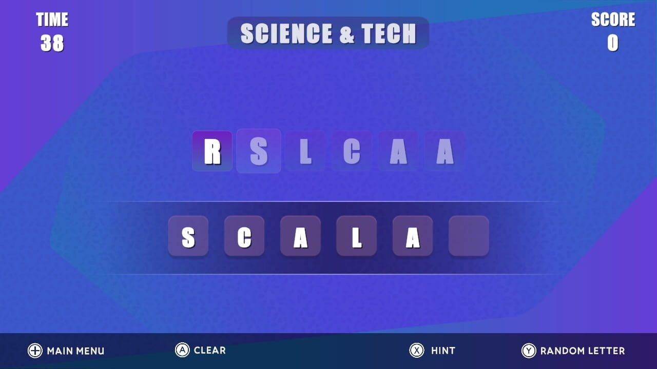Letter Snap: Term Challenge