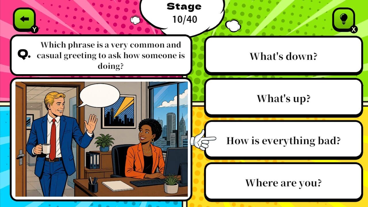 Manga English Native Phrase Quiz
