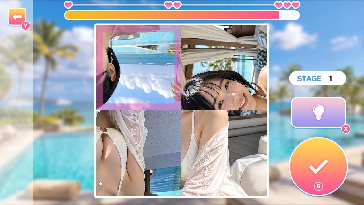 Resort Beauties: Hentai Photo Puzzle