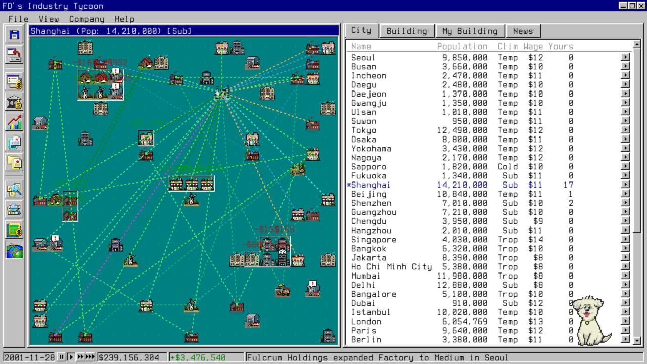 FD’s Industry Tycoon