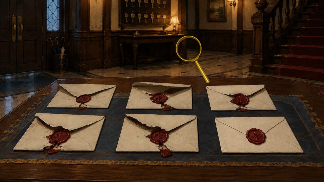 Mystery at Rainy Night Manor: The Missing Invitation