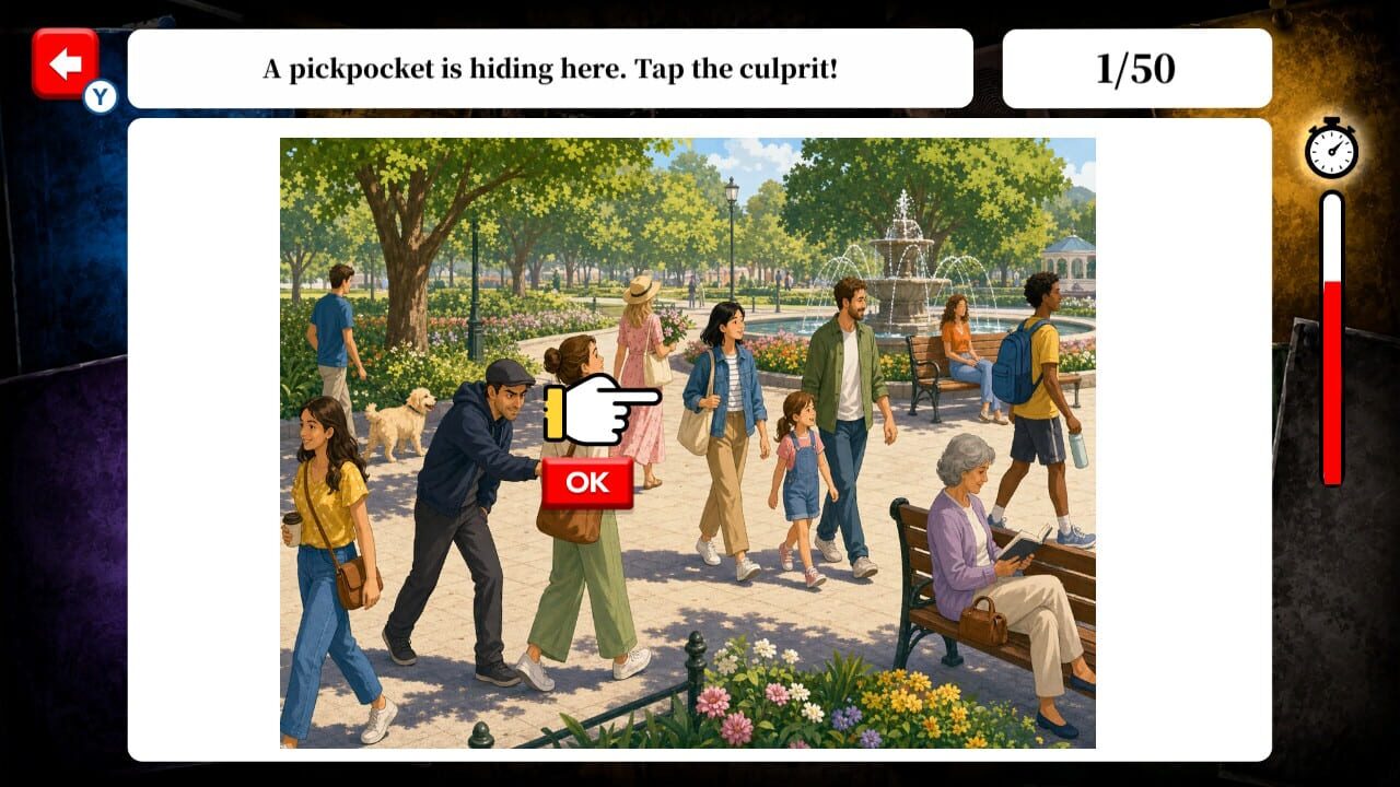 Decide in 5 Seconds: Who Is the Culprit?