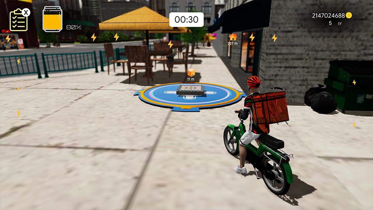 Bike Food Delivery Simulator