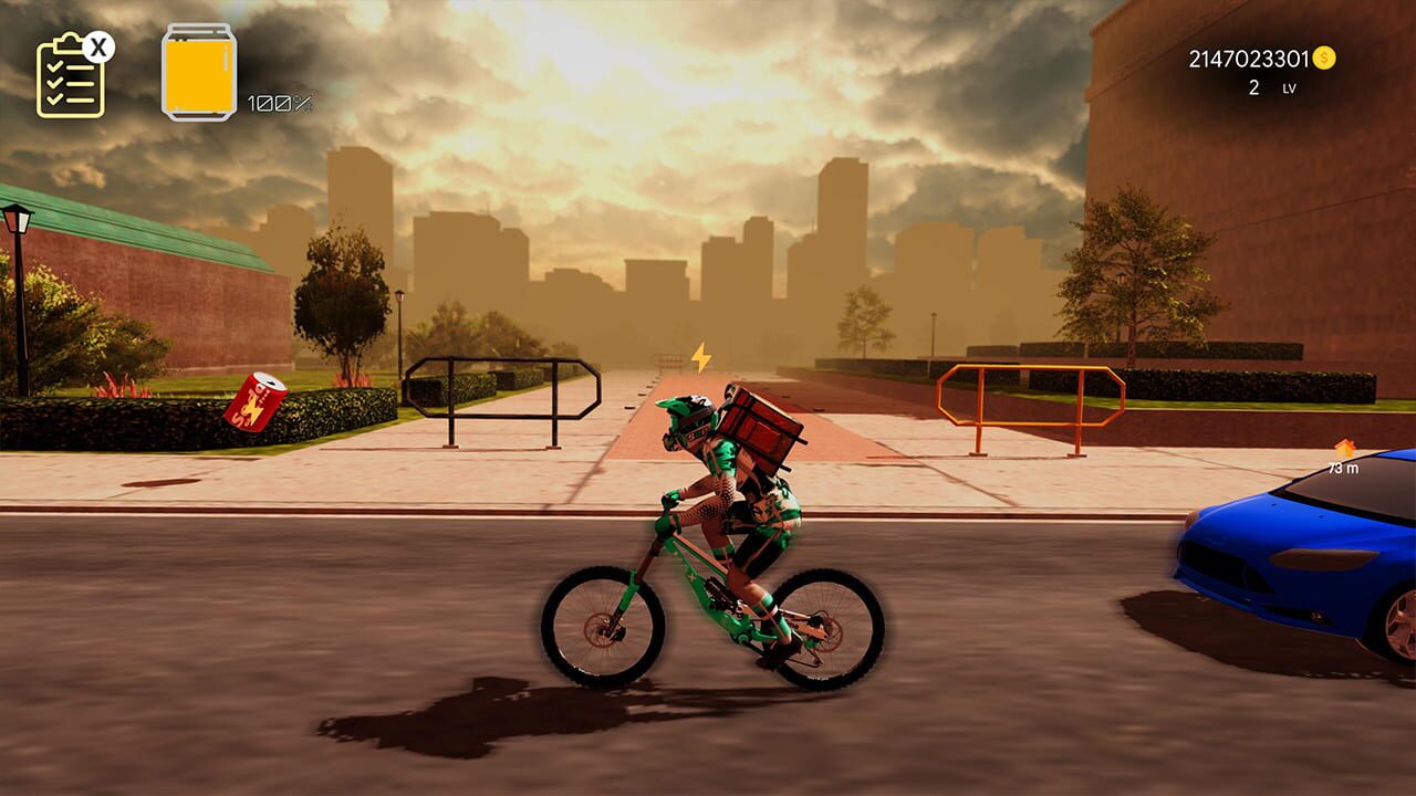 Bike Food Delivery Simulator