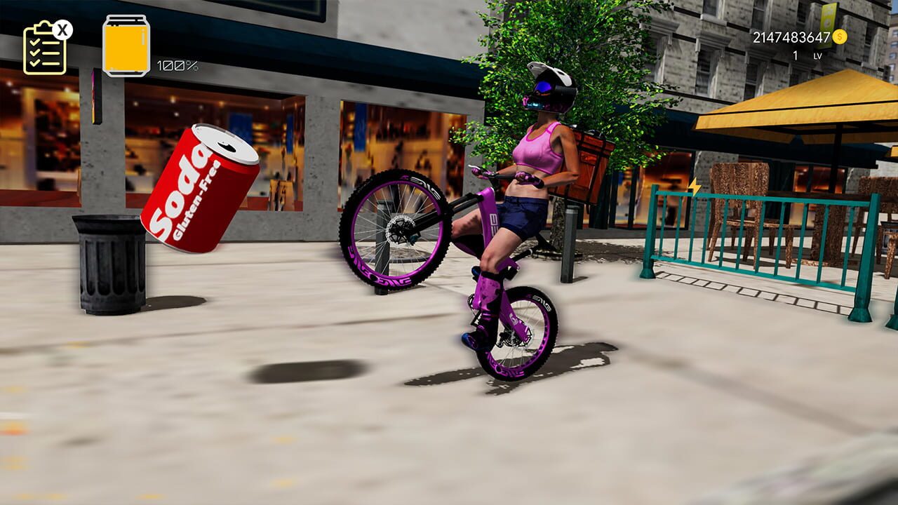 Bike Food Delivery Simulator
