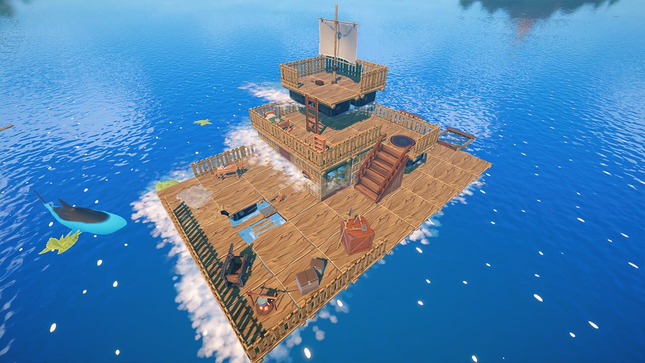 Castaway Survival In Ocean: Build Your Own Raft, Craft