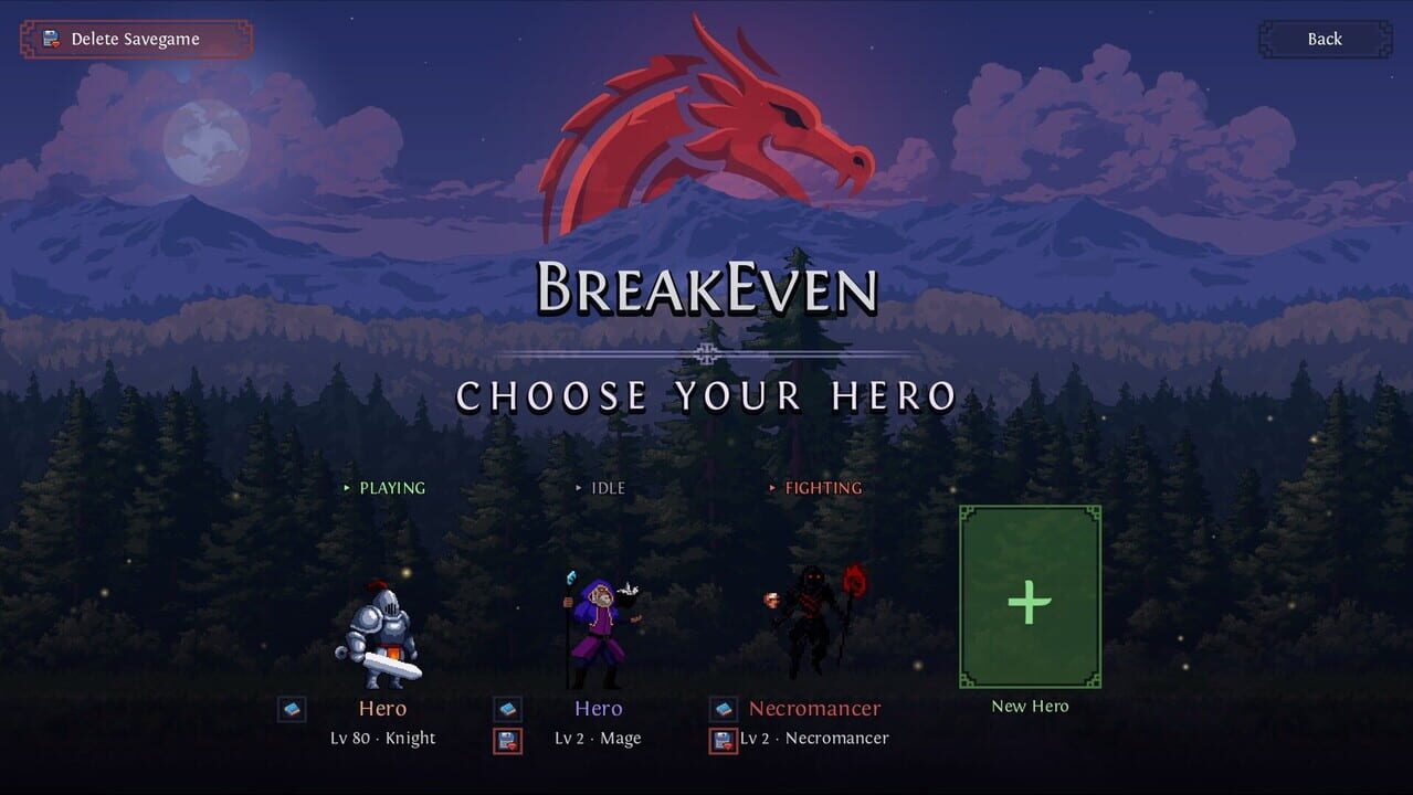 BreakEven: Idle