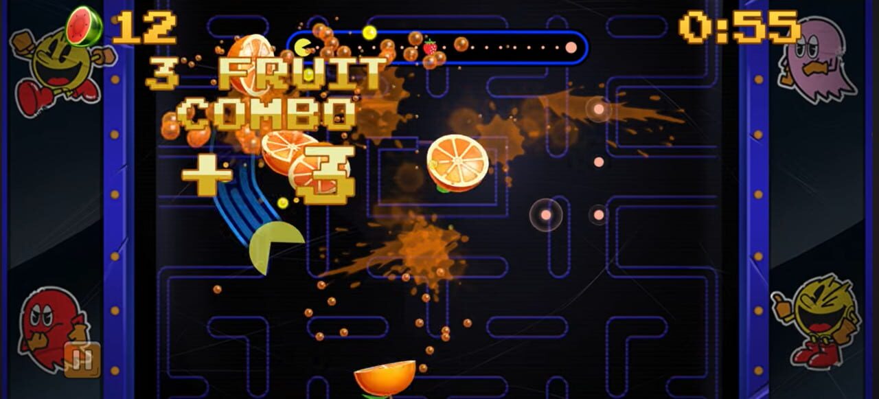 Fruit Ninja: Pac-Man Theme