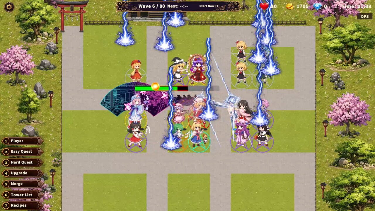 Touhou Defense Tale: AI Test in Touhou