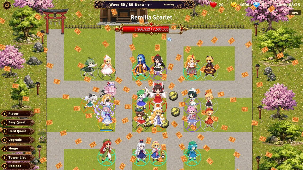 Touhou Defense Tale: AI Test in Touhou