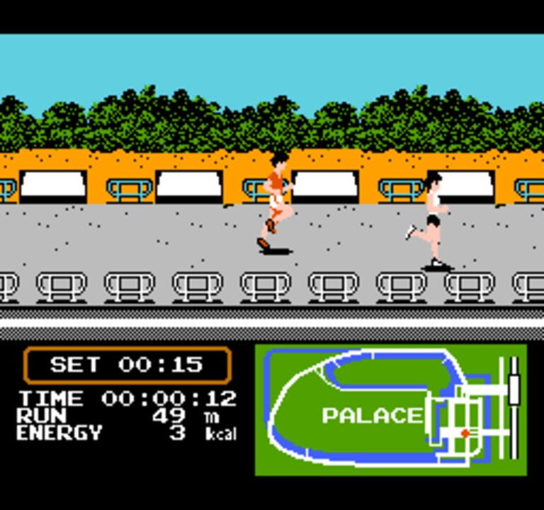 Family Trainer: Jogging Race