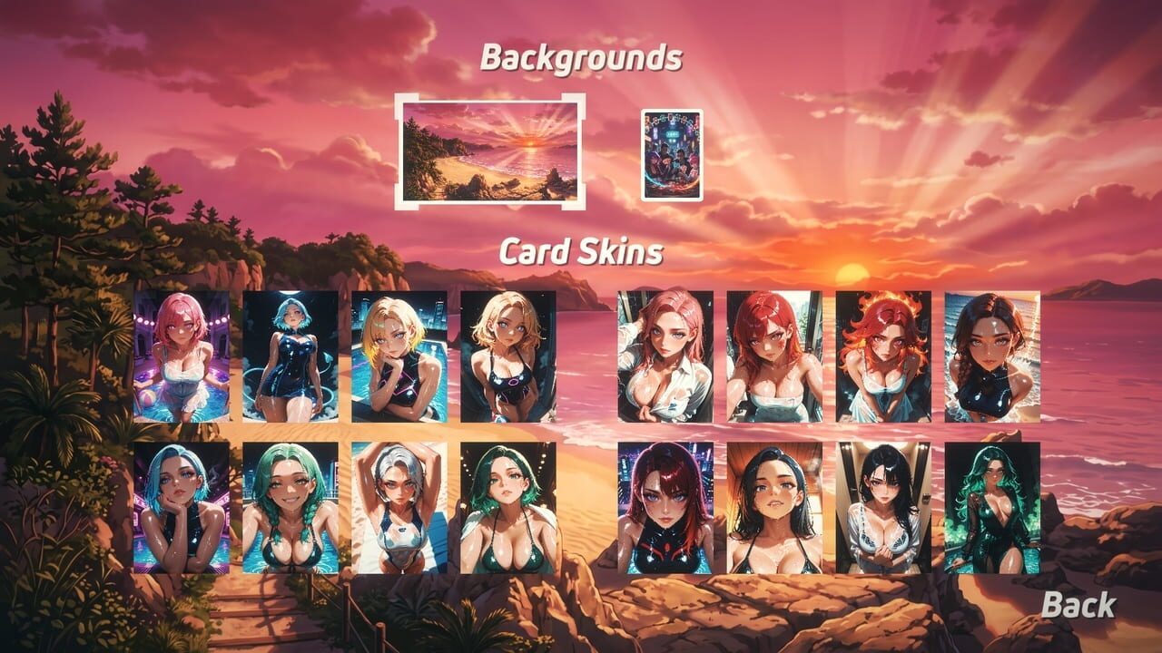 Solitaire Paradise: Anime Bikini Babes