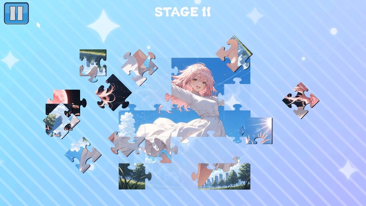 Flip-Flip Jigsaw Girls