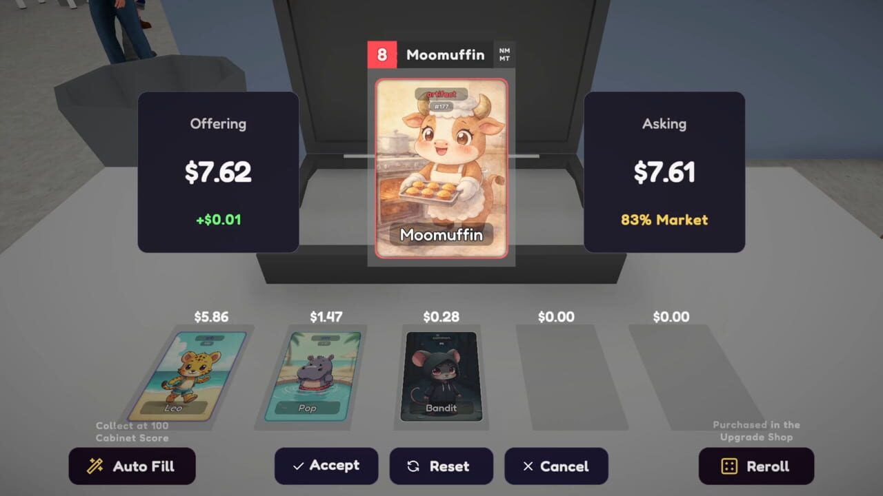 Card Collection Simulator
