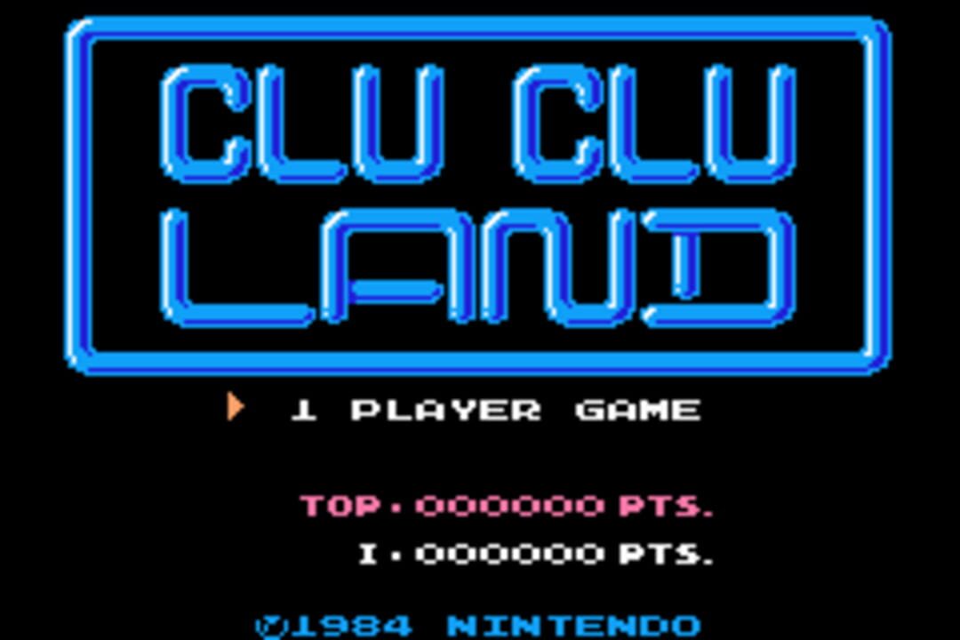 Famicom Mini: Clu Clu Land