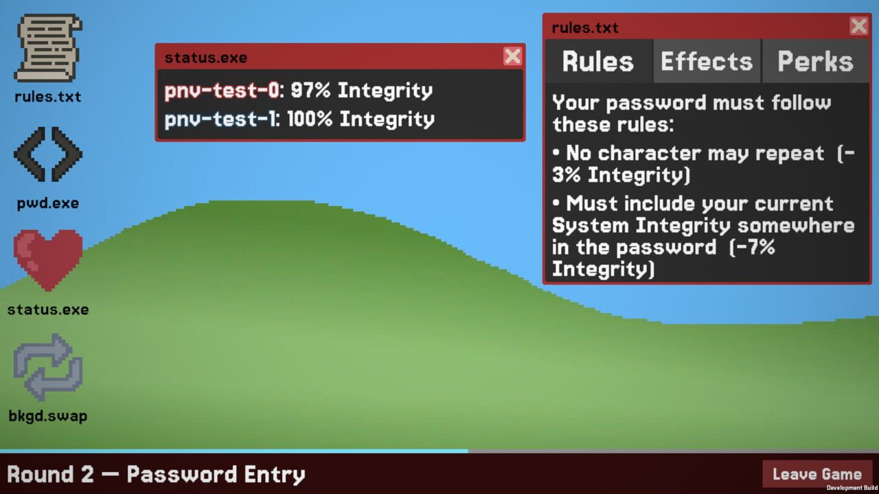 Password Not Valid