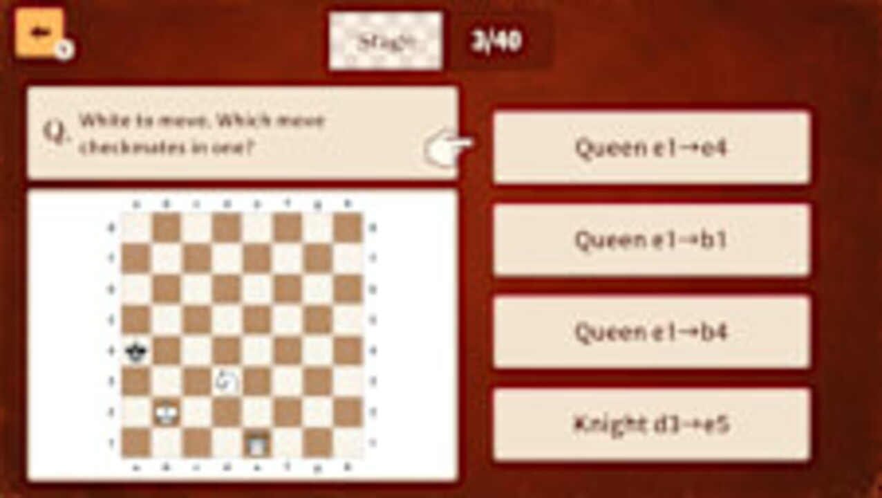 One-Move Checkmate: Chess Brain Trainer
