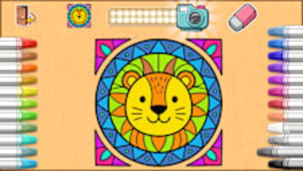 Crayon Mandala