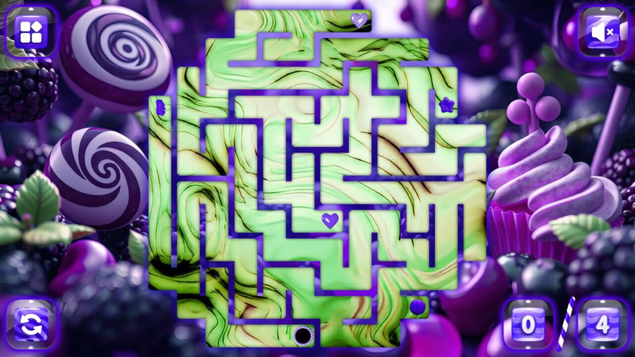 Sweetie Candy Maze: Blackberry
