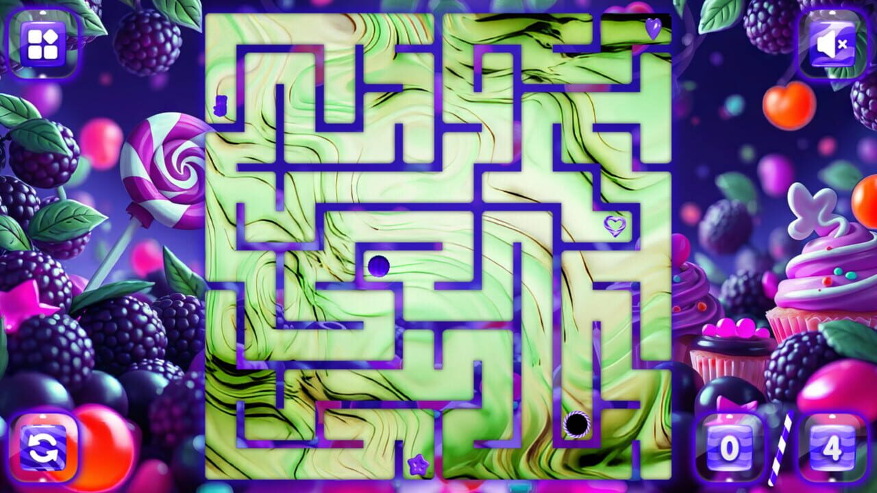 Sweetie Candy Maze: Blackberry