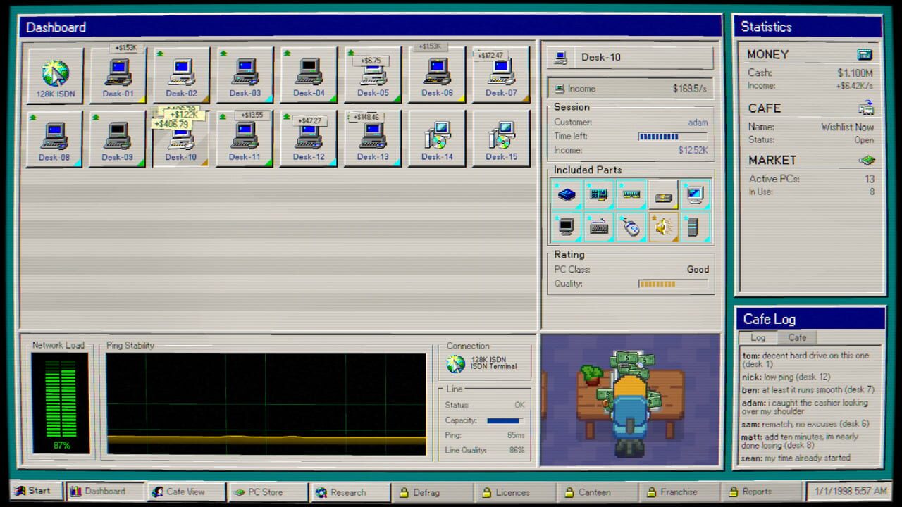 Internet Cafe 98
