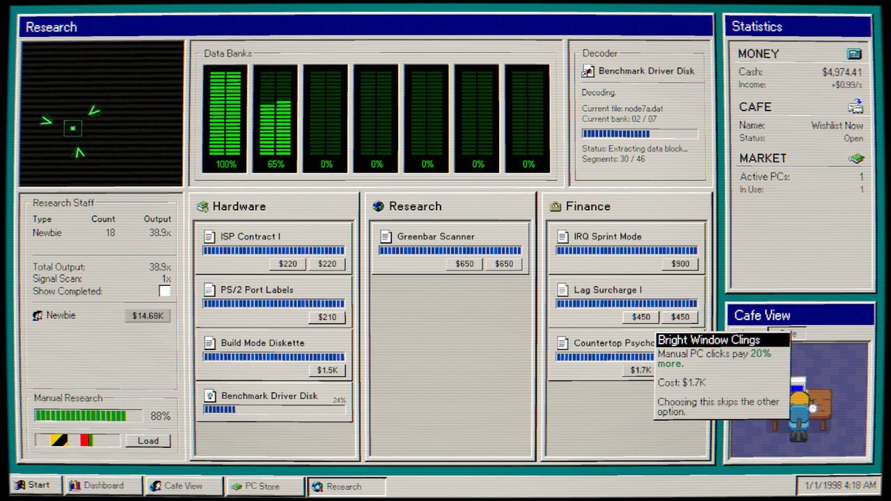 Internet Cafe 98