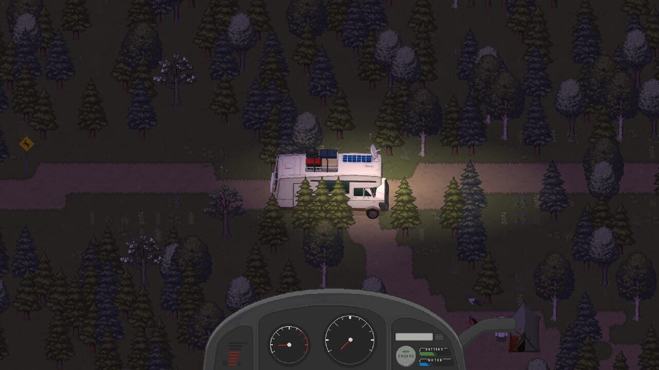 In the Van