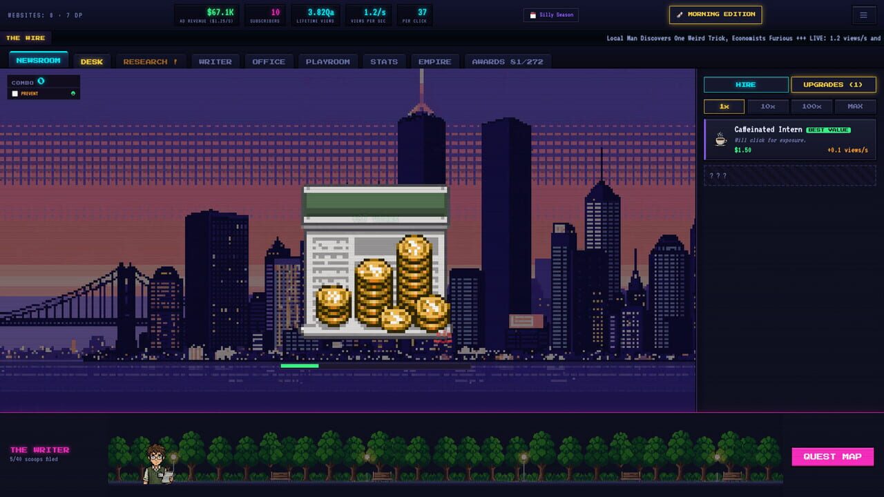 Clickbait Tycoon